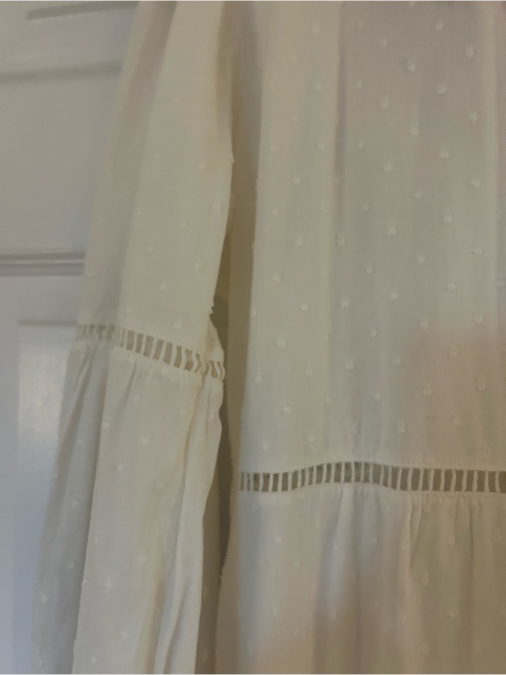 FARM Rio White Macaw Maxi Dress with Multicolor Floral & Pineapple Embroidery - Picture 15 of 16